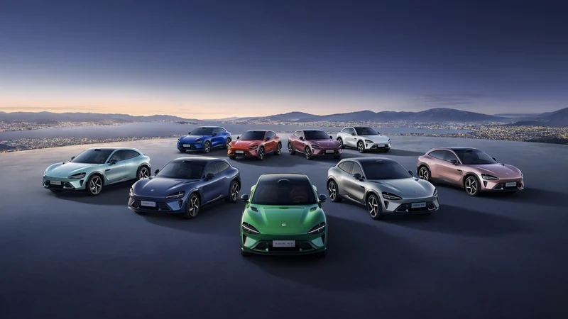 The Xiaomi YU7 all-electric SUV line-up
